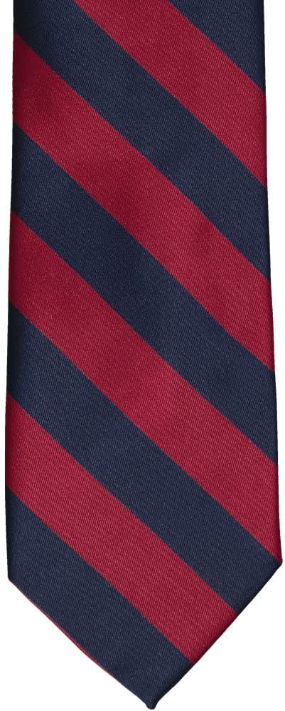 tiemart Men's Striped Tie Standard Length - Image 7