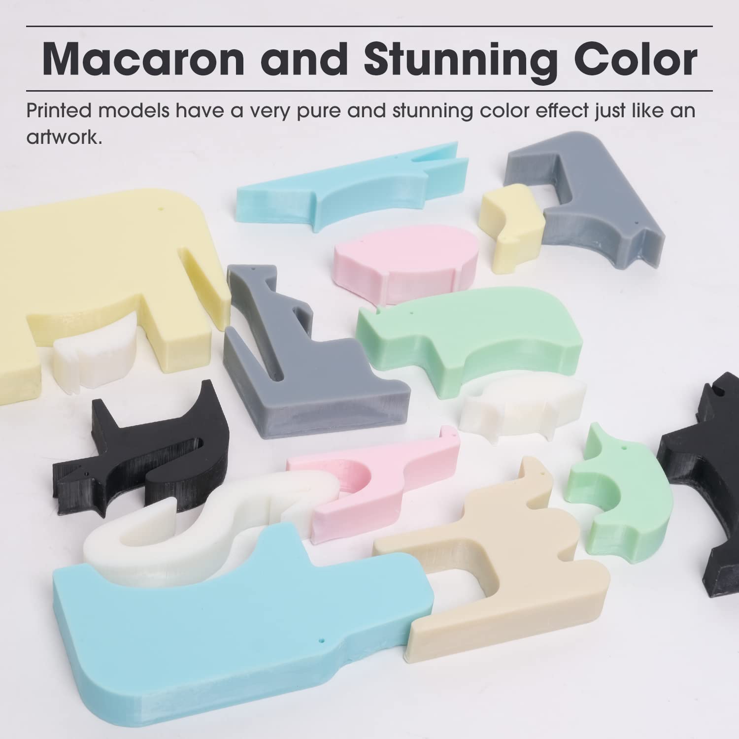 ESUN Resina Rapida Per Stampanti 3D - Resina Fotopolimerica 405nm LCD, Alta Precisione, 500g Nero - Foto 8