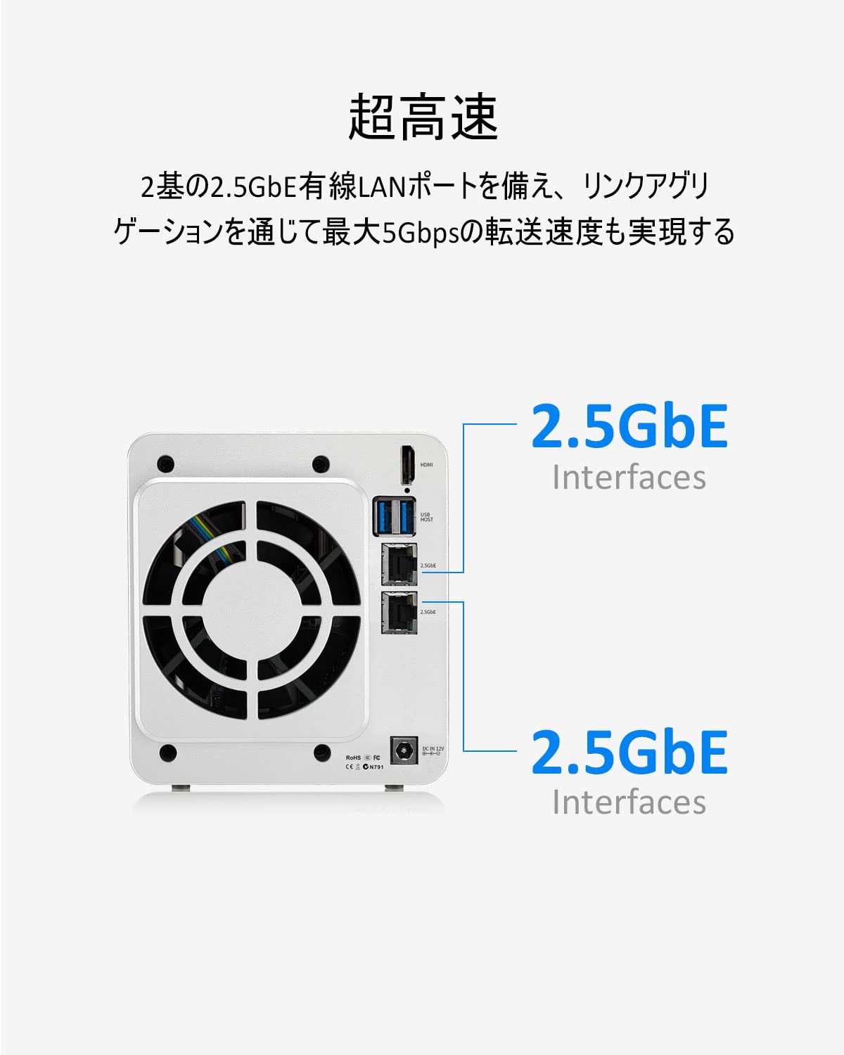 Amazon.co.jp: TerraMaster F2-223 2ベイ NAS SMB向けストレージ