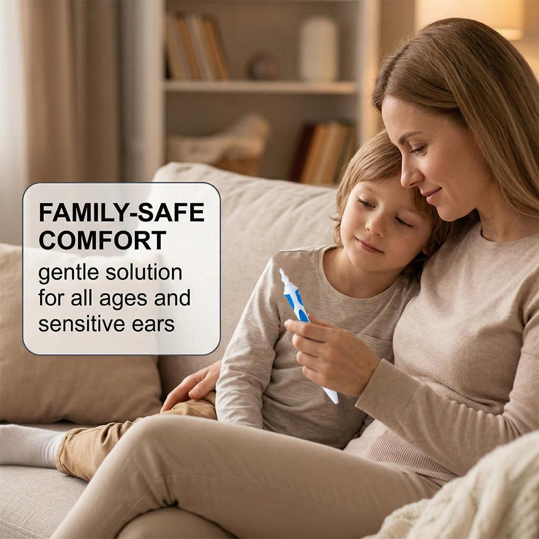 Nettoyeur Oreille, Eliminateur de cire d'oreille, sûr et doux kit de nettoyage d'oreille en silicone à spirale à 360 degrés avec 20 têtes de remplacement lavables, adapté aux enfants et aux personnes