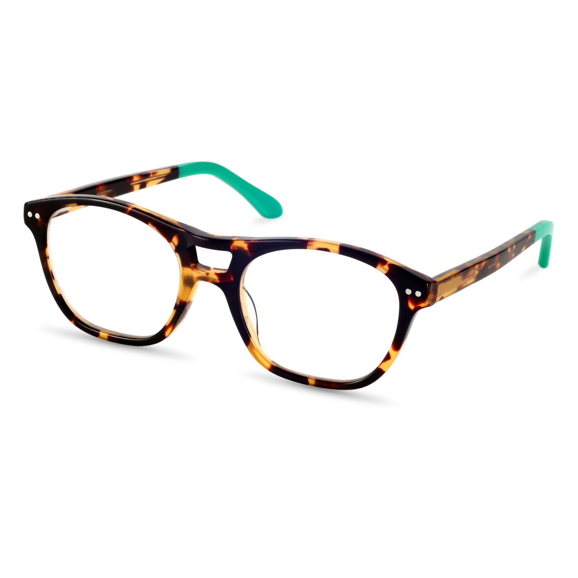 Gafas infantiles con protección contra la luz azul, sin graduación, protección UV400, unisex, para niños y niñas, lentes intercambiables, material robusto, modelo Lion