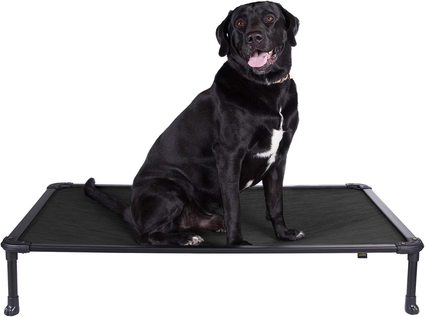 Veehoo Chew Proof Elevated Dog Bed Cooling Raised Pet