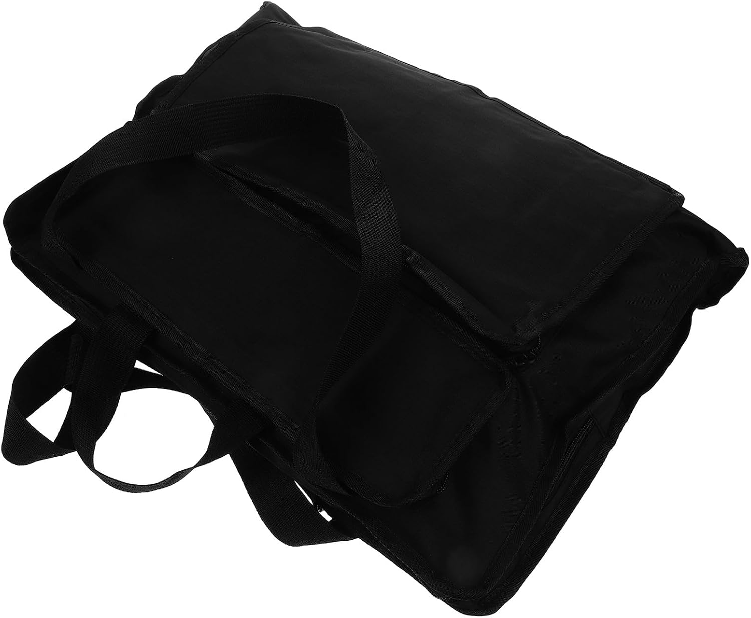 PRETYZOOM Art Portfolio Case and Drawing Board Bag for Artists, Black 8k Single Shoulder Art Supply Organizer with Handle, Storage and Transport Bag for Artwork and Painting Materials