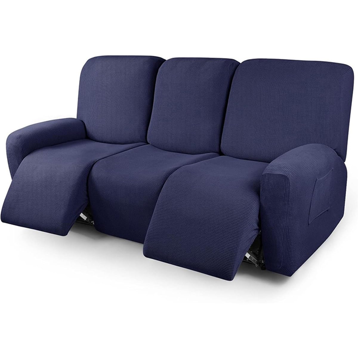 Housse de fauteuil inclinable extensible 1 à 3 places pour protection salon