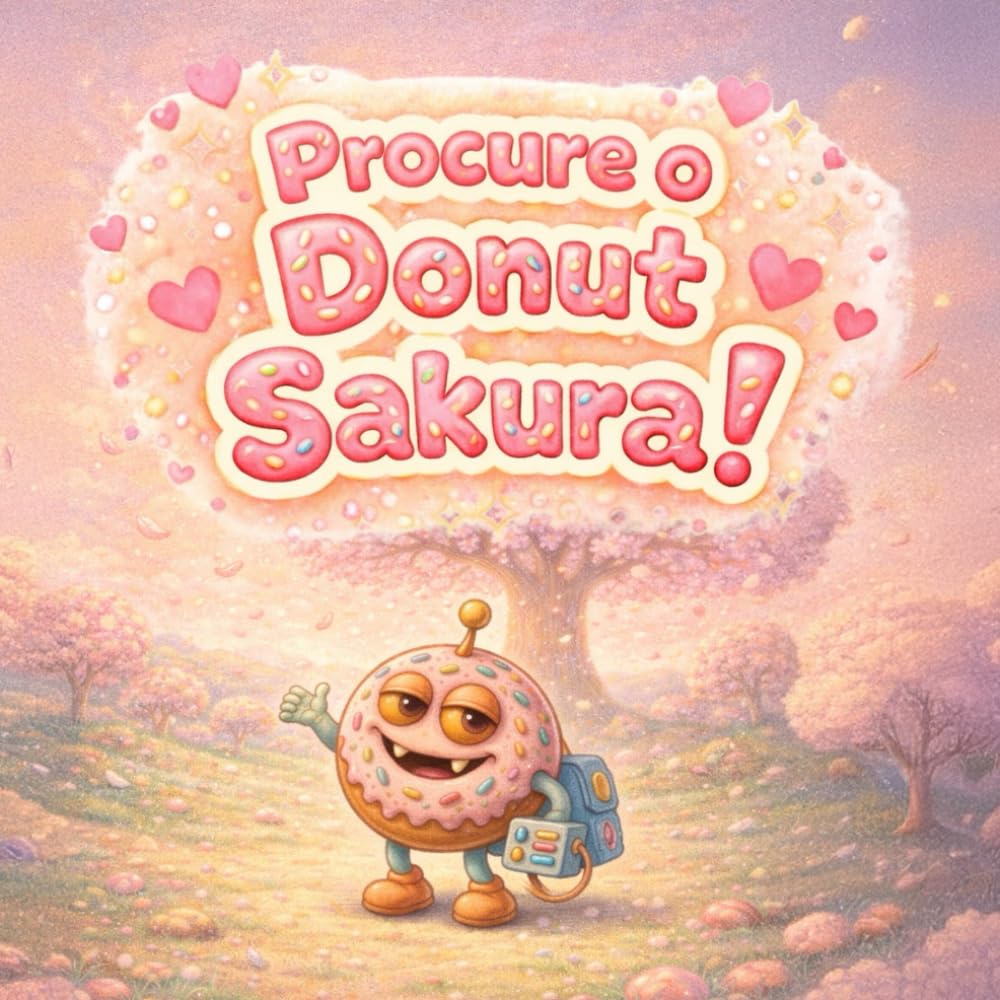 Procure o Donut Sakura!: A doce aventura de primavera de Sugar Naut (sugarnaut (edição em português))