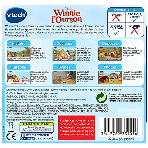 Jeu Storio Winnie 'ourson - vue 3