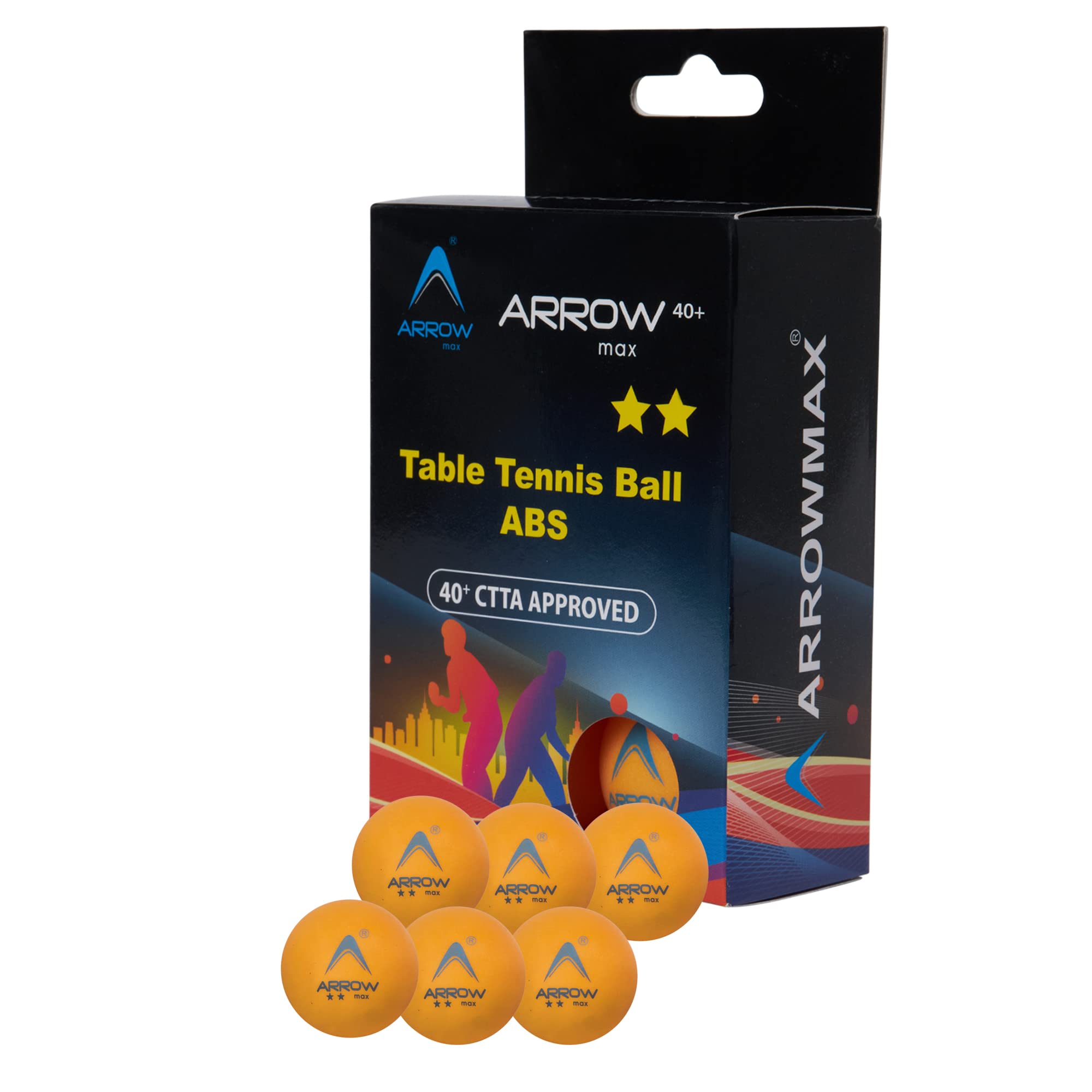See full amazon price history chart for ArrowMax Table Tennis Balls - 2-Star Table Tennis Balls | High-Performance 40+ ABS Training TT Balls | Orange or White | Ultimate Durability for Indoor/Outdoor TT Tables (Pack of 6) (Orange) ArrowMax Table Tennis Balls - 2-Star Table Tennis Balls | High-Performance 40+ ABS Training TT Balls | Orange or White | Ultimate Durability for Indoor/Outdoor TT Tables (Pack of 6) (Orange) (B0CJ5GB3ZZ) Amazon Price History, Amazon Price Tracker