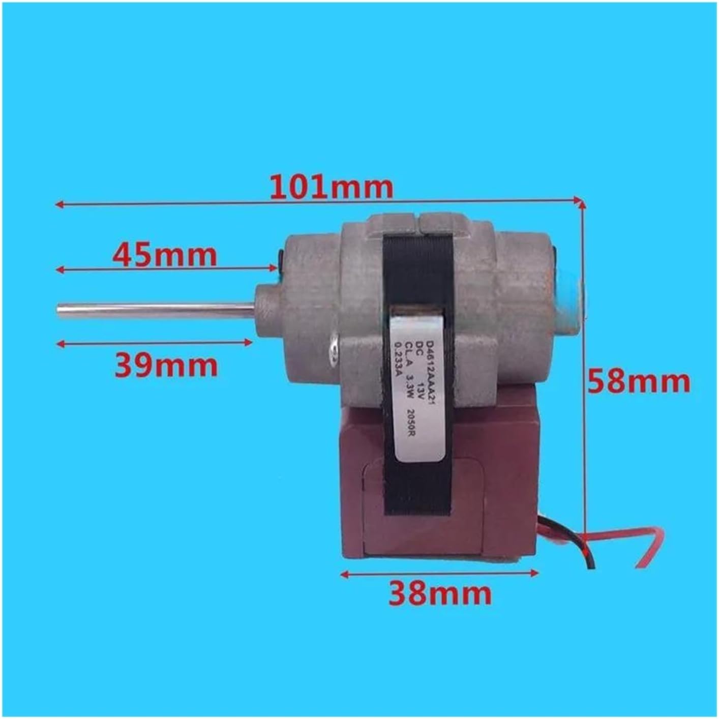 Compatible For Siemens，Compatible For Bosch，Compatible For Daewoo，refrigerator Double Door Refrigerator Fan DC Motor D4612AAA21 Refrigerator Parts,Refrigerator Accessories