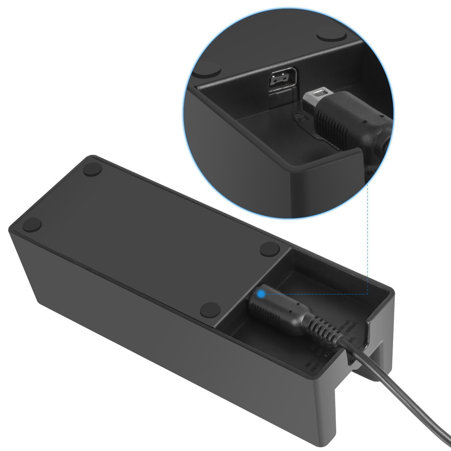 Station de chargement 3DS/XL noir