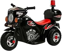 Mini Moto Infantil Elétrica Menino Menina Musica Luz Baú 6v