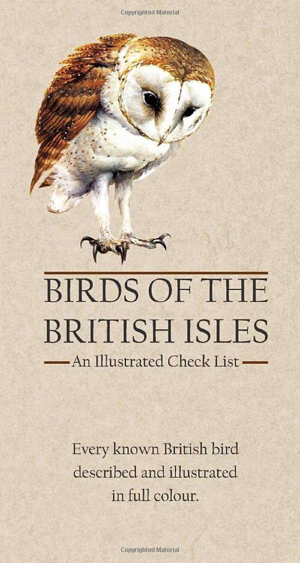 Birds of the British Isles: An Illustrated Check List