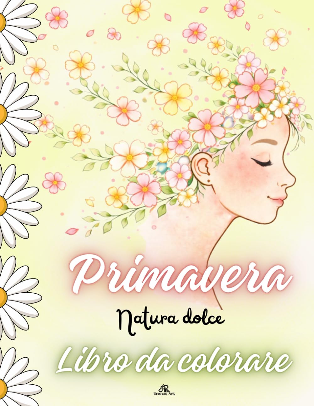 Libro da Colorare di Primavera: La Rinascita della Natura tra Piante e Animali.