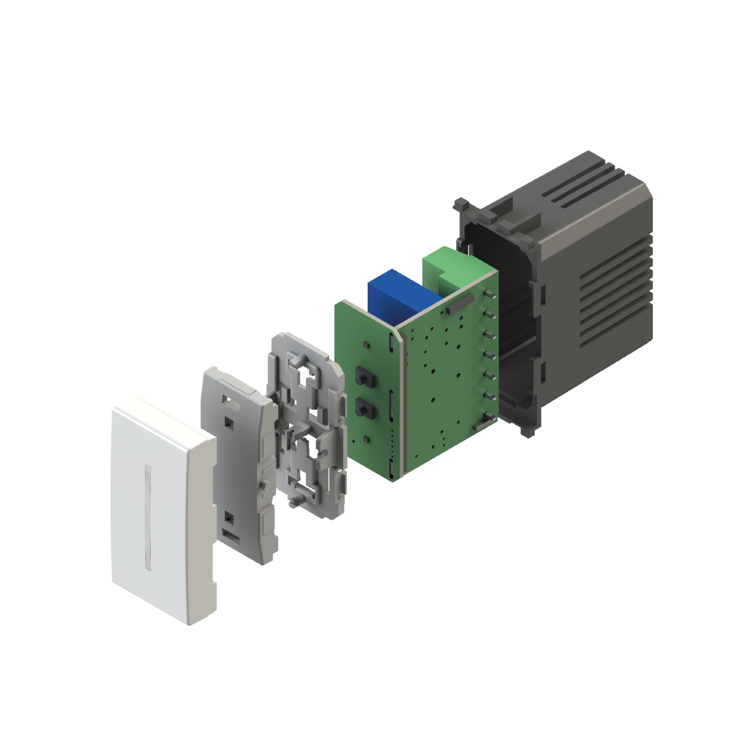 Uniko Lite Smart compatibile con Vimar® Plana™ bianco
