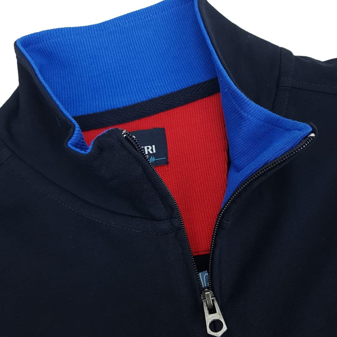 Coveri Tuta Uomo Completa con Cerniera Zip Cotone Garzata Leggera Estiva M L XL XXL 3XL
