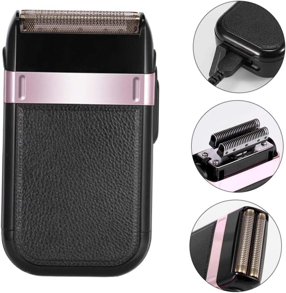 Rechargeable Electric Beard Trimmer for Men 3D Floating Electric Razor Professional Shaver for Facial Hair for Home and Travel