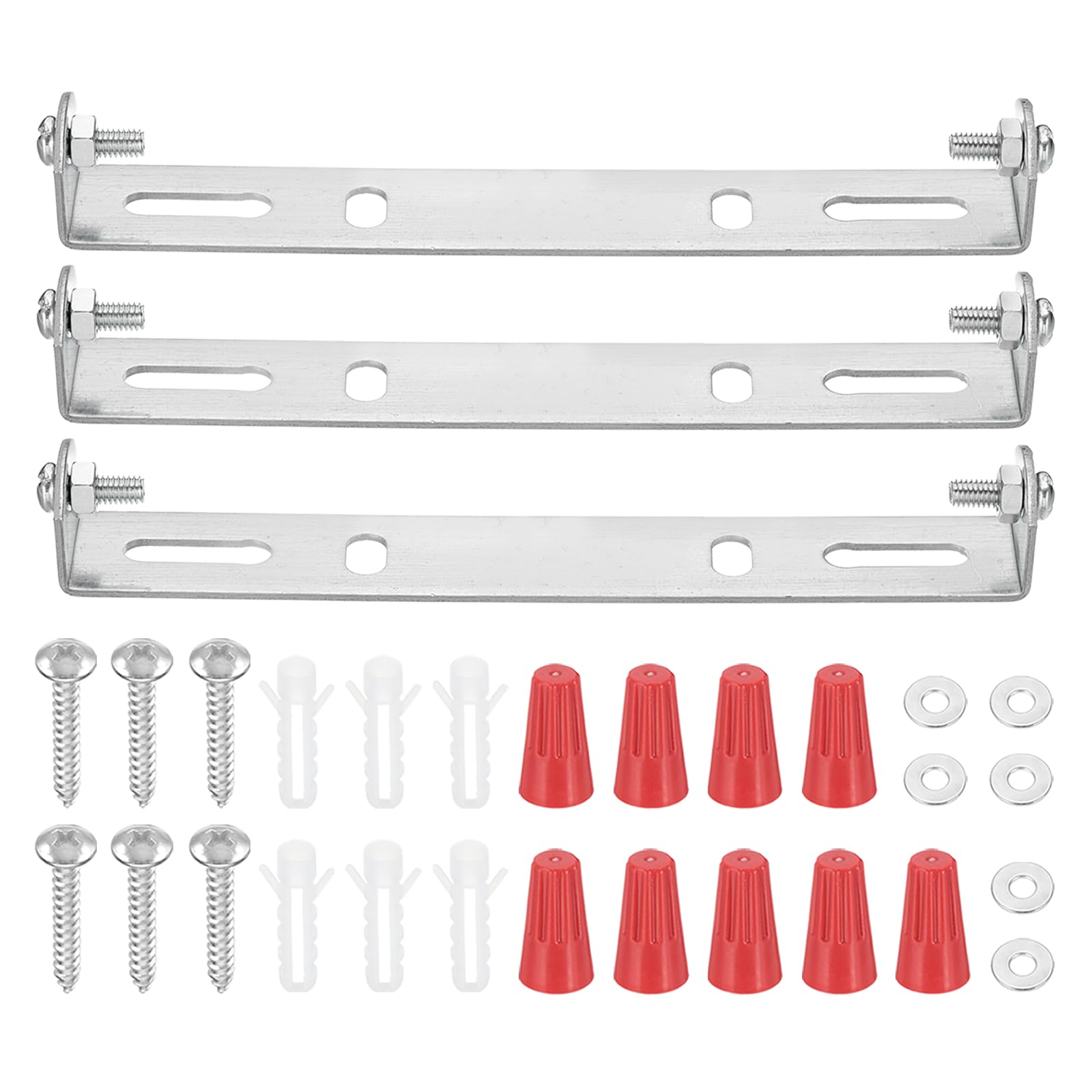 PATIKIL 132mm (5.2") Universal Light Fixture Mounting Bracket Kit