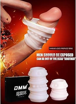 DMM Anillo vibrador,Foreskin Penis Head Bullet Teaser Anillos ...