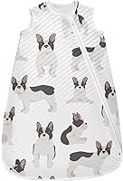 Vista 22 de vvfelixl Saco de dormir para bebé, diseño de dinosaurios, divertido y brillante, para bebés de 0 a 6 meses