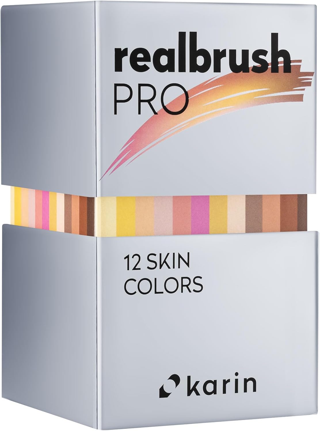 Karin Realbrush PRO Skin Colors - A set of 12 brushes in an exclusive and protective case.