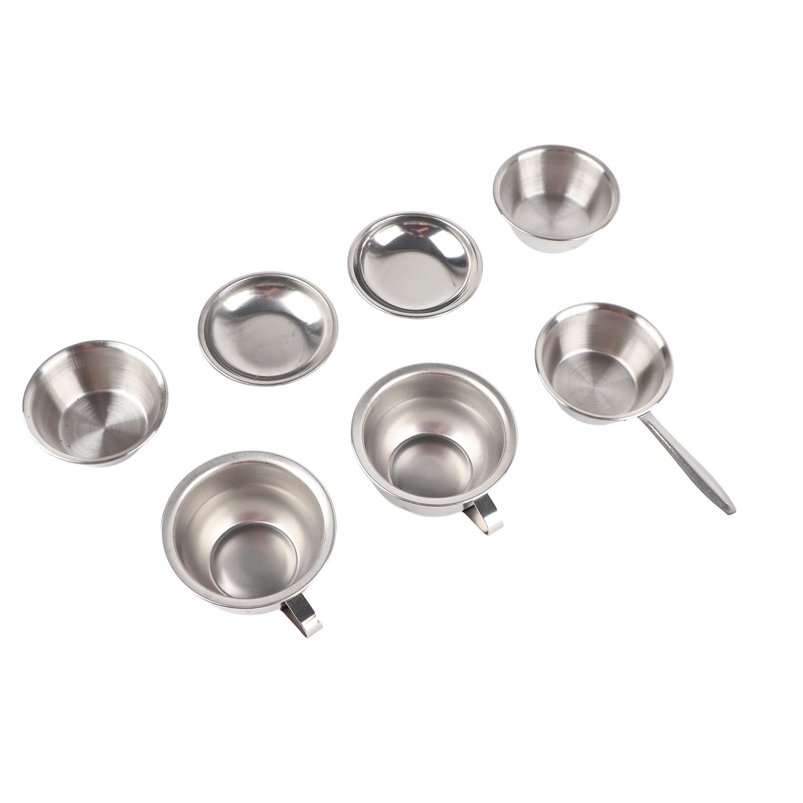 Cocoarm Set di Pentole in Acciaio Inox per Bambini, Utensili da Cucina per Bambini con Stoviglie Lucidate a Mano (25 pezzi)