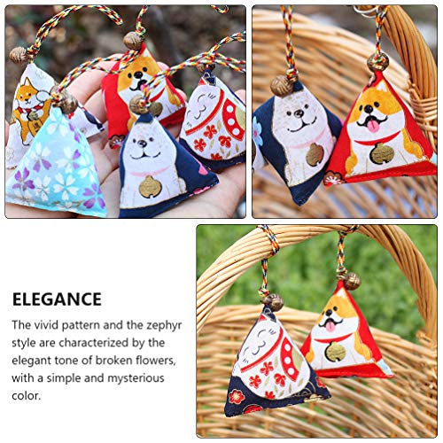 NUOBESTY 2 peças de gavetas de sachê lavanda, perfume, armários, aromas frescos, estilo japonês, amu