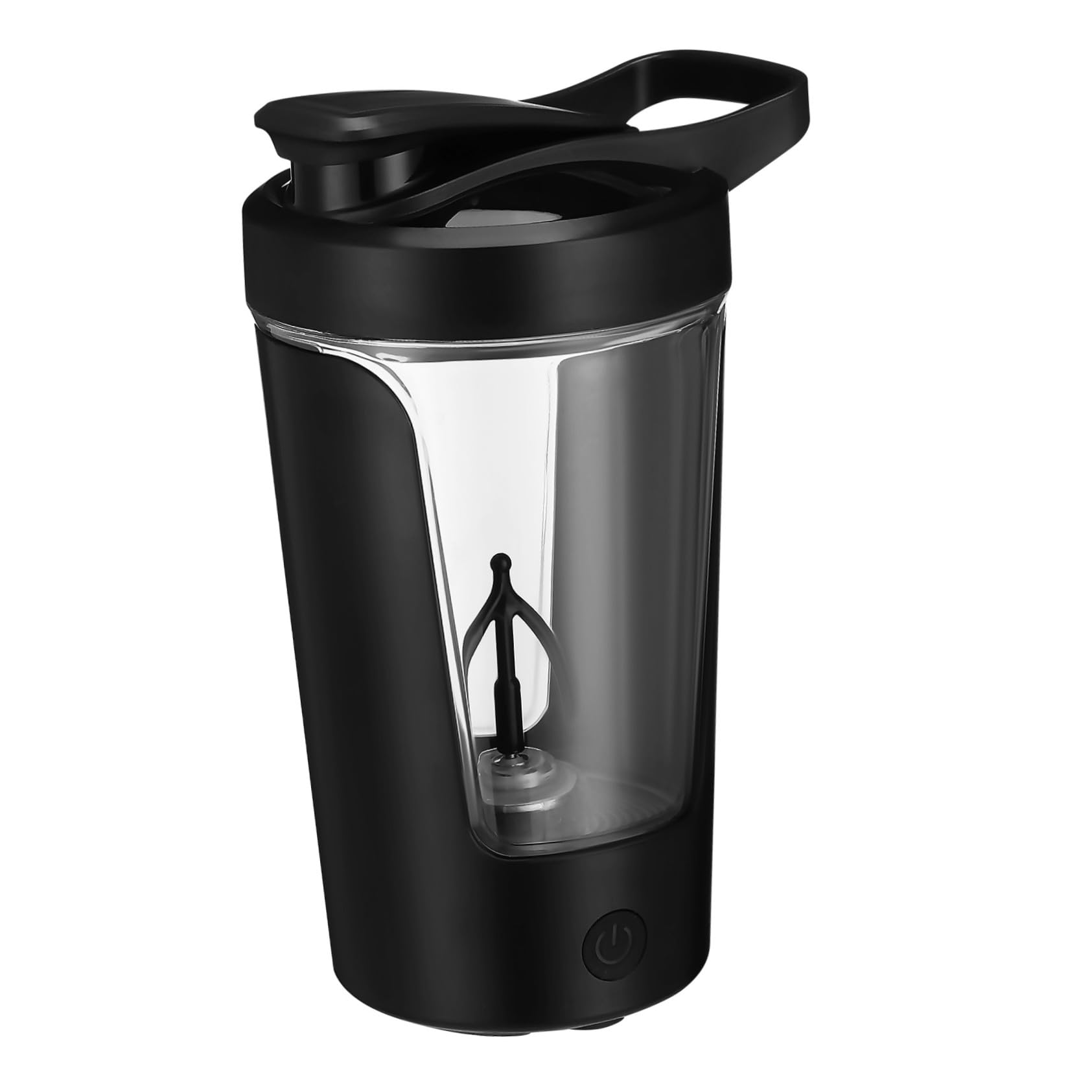 SECFOU Tasse Mélangeuse Électrique Rechargeable pour Protéines et Café Agitation Automatique Rotative Portable et Polyvalente pour Boissons Shaker Pratique Design Élégant