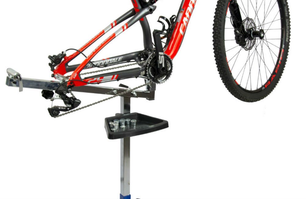 Gioma Bikestand cavalletto Supporto Manutenzione e Soccorso, richiudibile Competition GC 205-00 100% Made in Italy