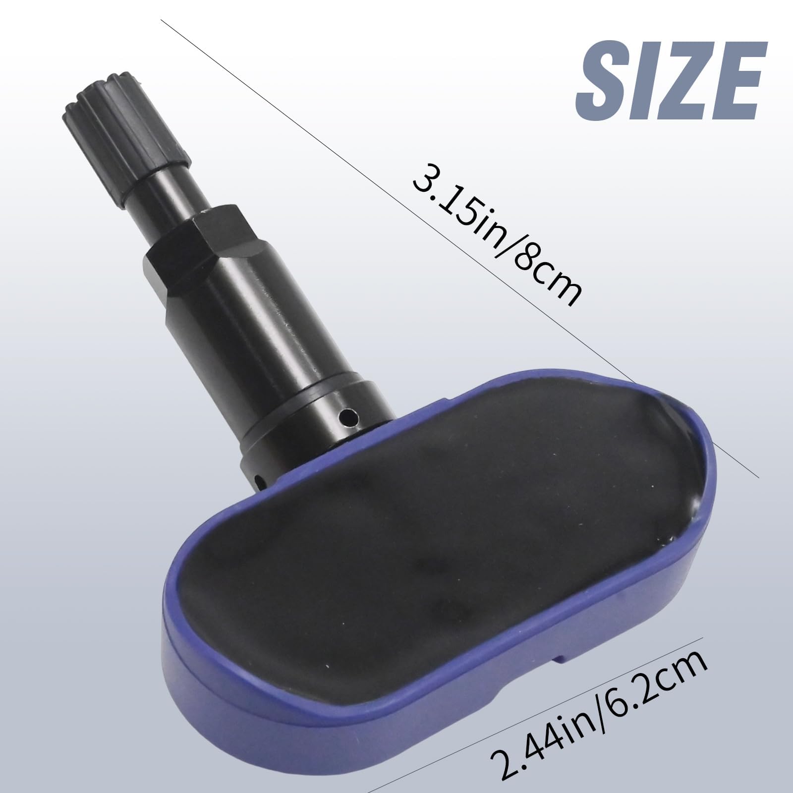 Tesla TPMS Sensor Sistema di monitoraggio della pressione dei pneumatici, ricambio per modello S, 3, X, Y, Bluetooth abilitato per modelli 2021-2023, sostituisce 1490701-01-B 1490701-01-C