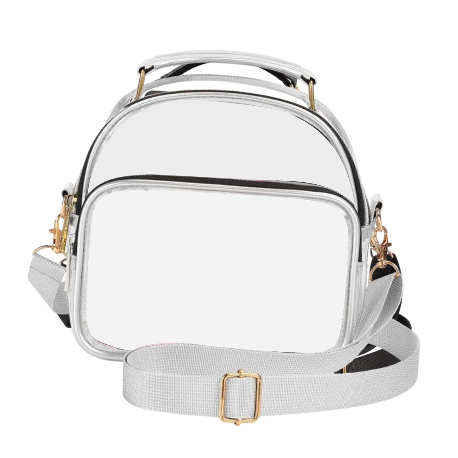 Clear Sling Bag Daypack Storage Tote Cute Men Traveling Women Clear Backpack White|Clothing, Shoes & Accessories |Women's Handbags & Bags-image-33