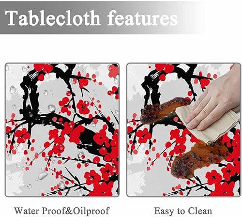 Miniatura 9 de Mantel redondo de campo de fútbol americano, mantel de césped verde para mesa de campo de fútbol para comedor y cocina, manteles redondos de 60