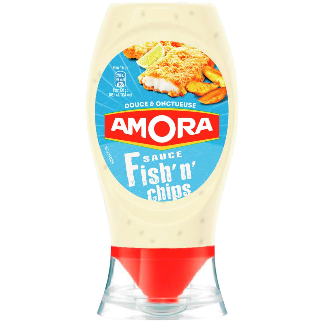 Amora Sauce Fish'n'Chips 251 g - Pack de 8