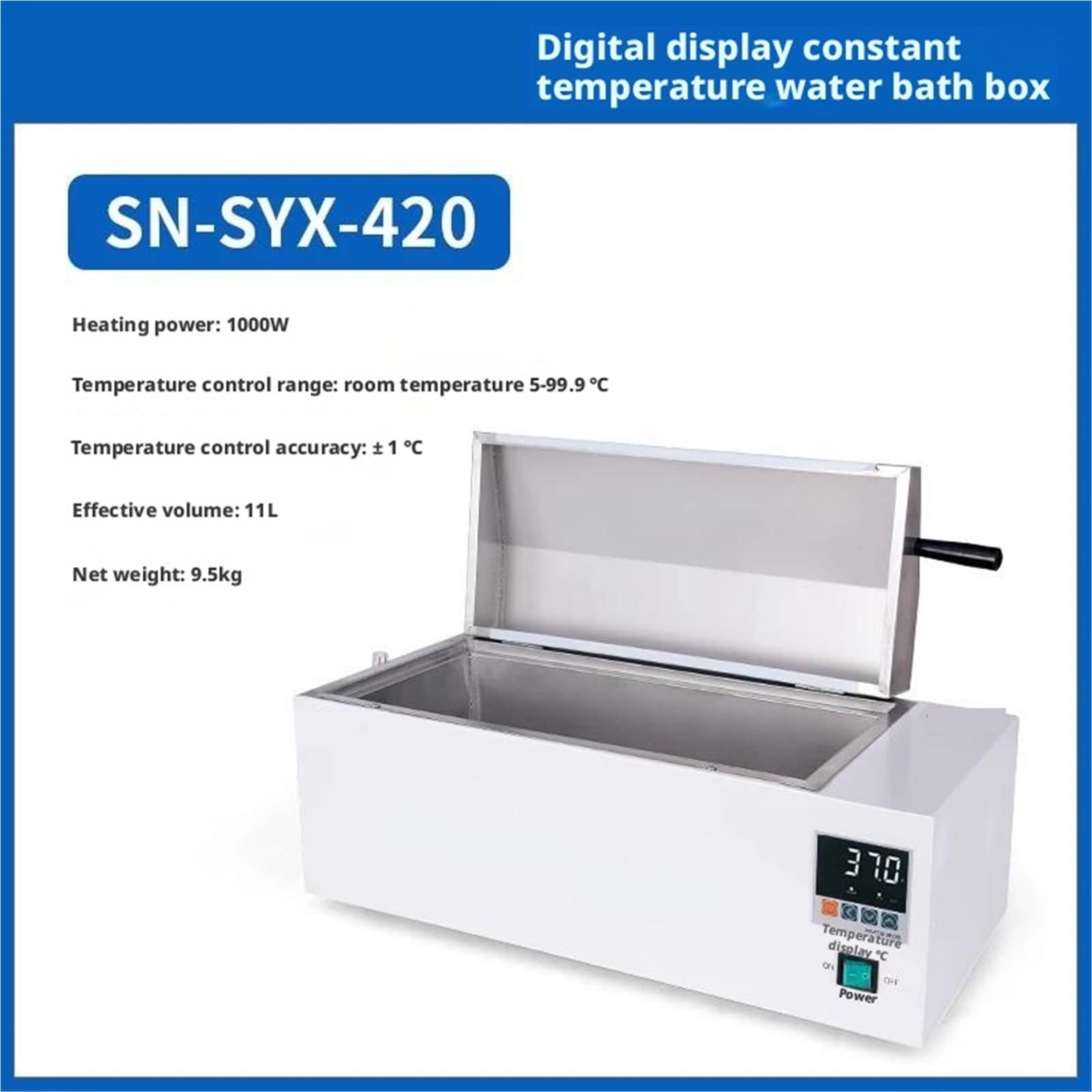 Centrífugo Baño María eléctrico de temperatura constante con pantalla digital, gran capacidad, fregadero de laboratorio(SYX-420)
