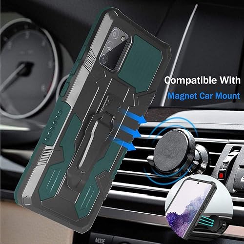 Miniatura 14 de Folmeikat Funda para Samsung Galaxy S20 FE 5G, Galaxy S20 FE 2020, con protector de pantalla HD de grado militar con clip para cinturón y soporte