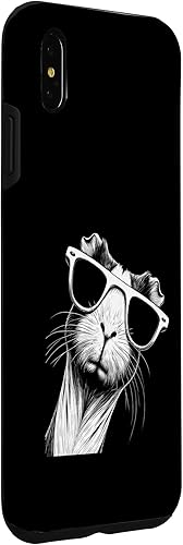 Miniatura 18 de iPhone 12 mini Cool Guinea Pig Wearing Sunglasses Guinea Pig Lover Case