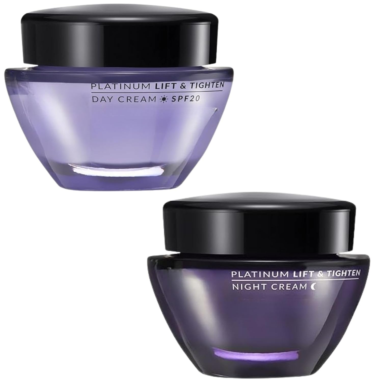 Platinum Day and Night Cream- Anti Aging Anti Wrinkle Set of 2