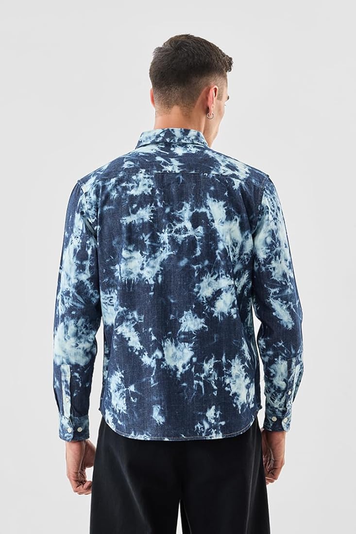 Buy SNITCH Men Casual Shirt | Regular Fit Full Sleeve Spread