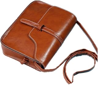 Women Cross Body Bag Square PU Leather Shoulder Bag Mini Crossbody Bag Travel Wallet