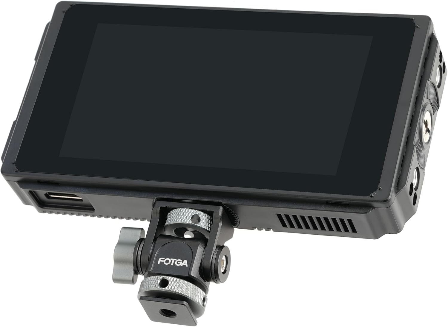 Fotga E50S 5inch Ultra Bright 2500nits Touch Screen Camera Field Monitor,Wavaform,Vector,4K HDMI Input/Output,3G SDI,Dual Battery Slot,Daylight Visibility 2200,IPS,for DSLR Video Cinema Camera …