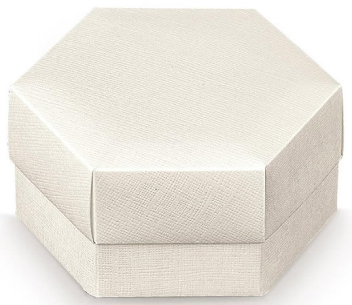 Boîtes à dragées hexagonales contenant cadeau mariage baptême communion x50