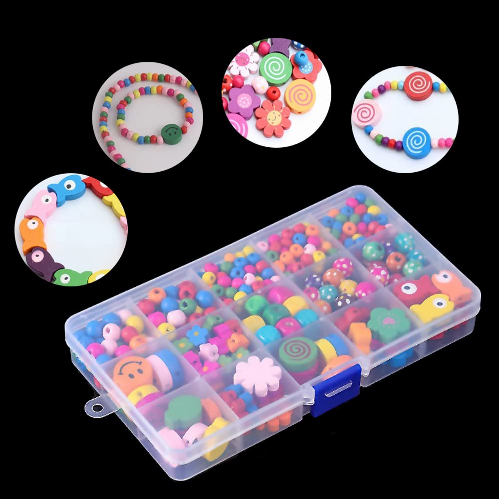 ToBeIT 2270 Perle Ronde Multicolore Perles à Enfiler Perles Acryliques - Pour La Fabrication De