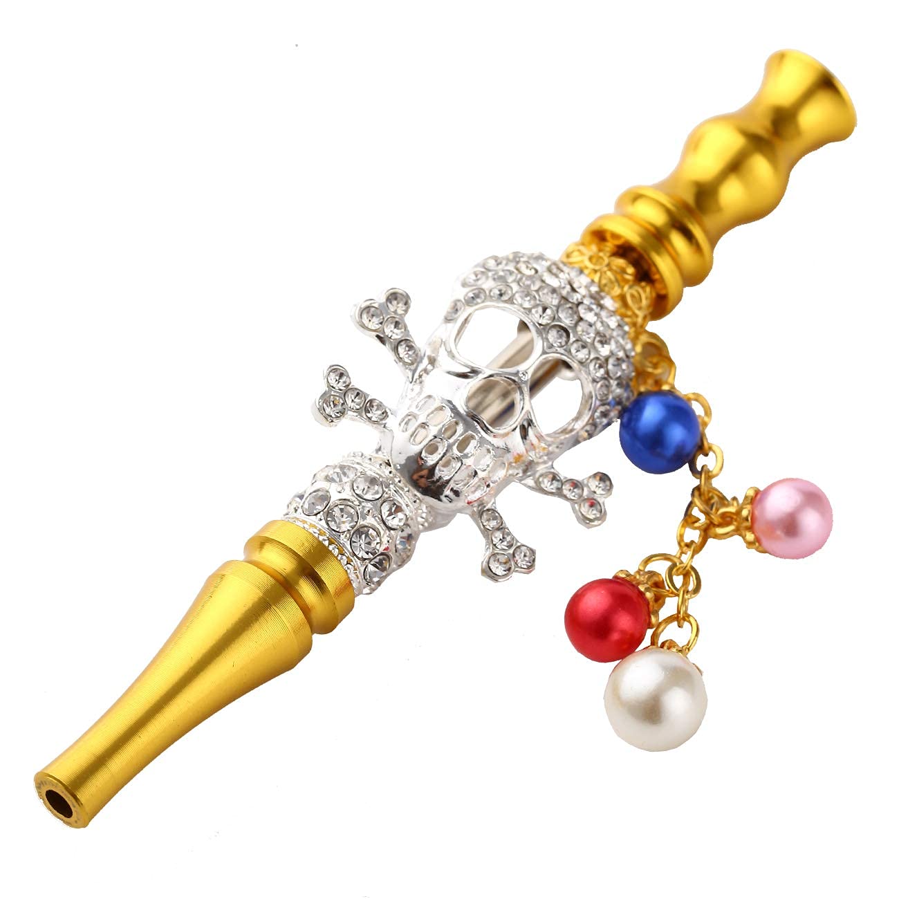 Buy Metallic Diamond Hookah Tips Shisha Nargila Hose Mouth Tips