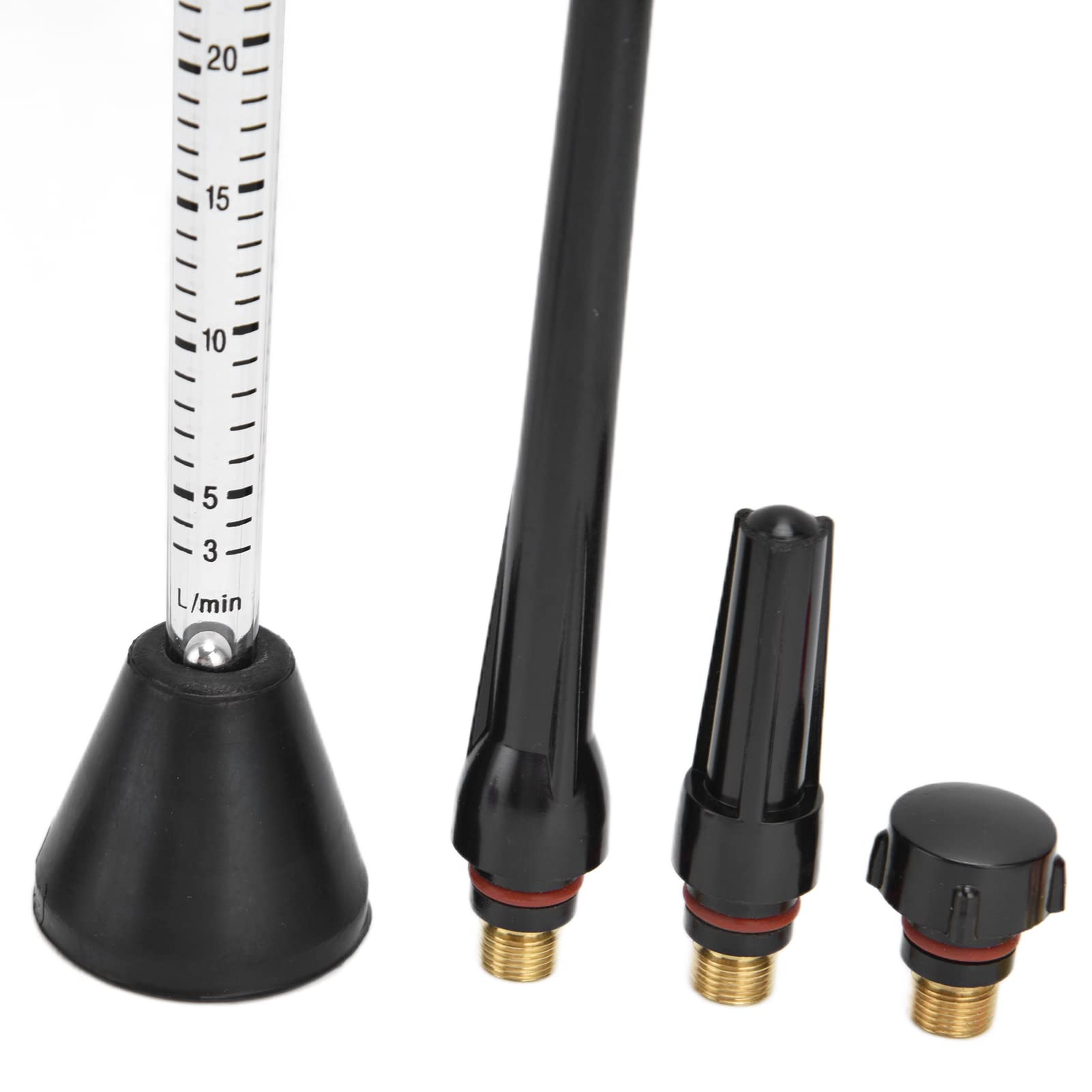 Kit de boquilla de soldadura de de argon Medero de flujo de gas de tungsteno Anillo de sellado de aguja de tungsteno 2.4 mm para WP - 17/18/26
