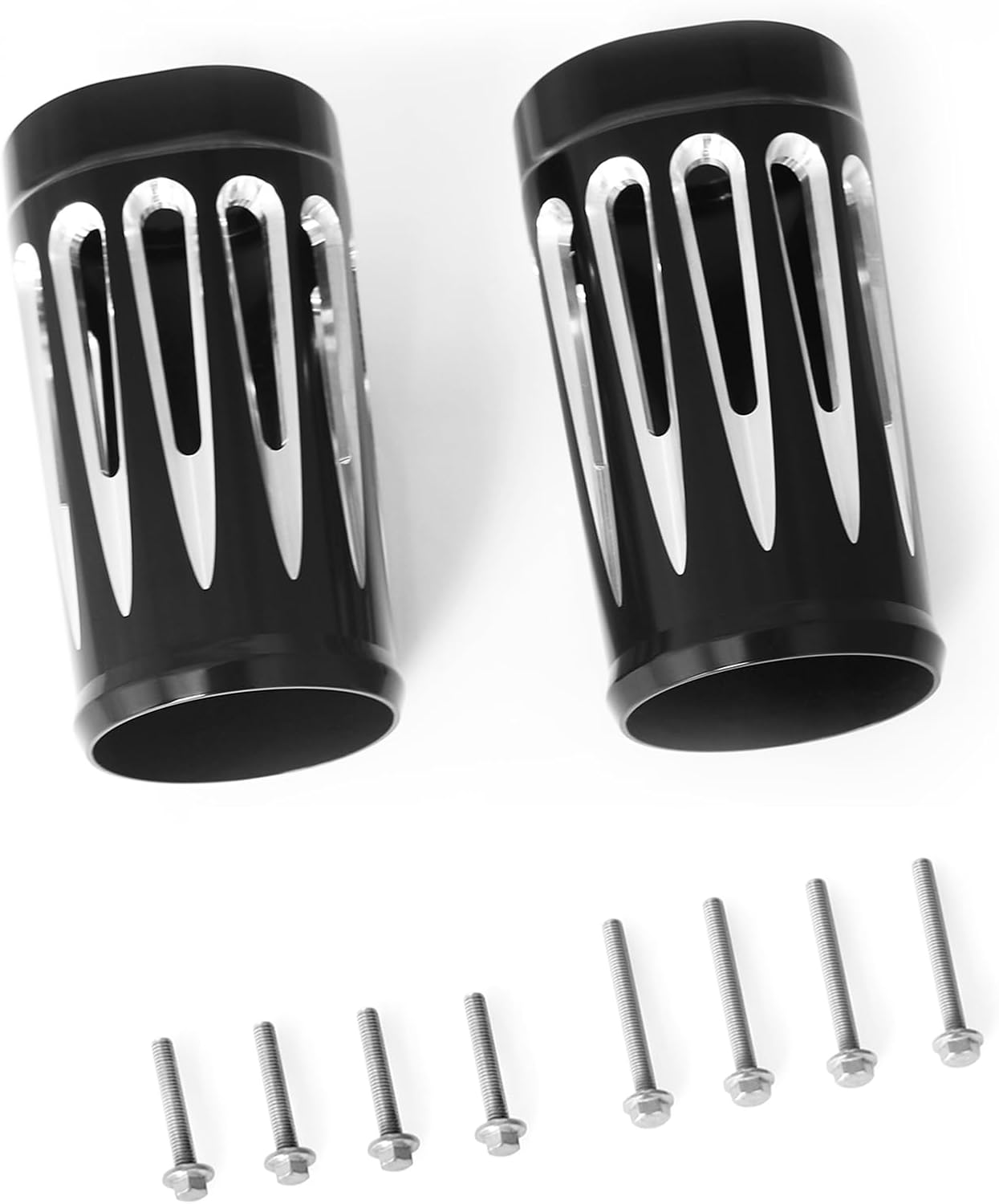 Motorcycle Acsessories Front Lower Fork Leg Slider Covers For Harley Touring Road King Street Glide Ultra Limited Flht Flhx Flhr 2014 2022