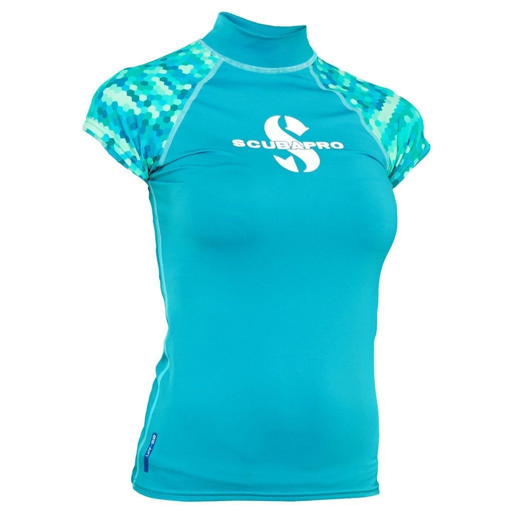 SCUBAPRO Caribbean Rash Guard Ärmellos Damen Slim Fit UV-Shirt Collection 2017 (MT)