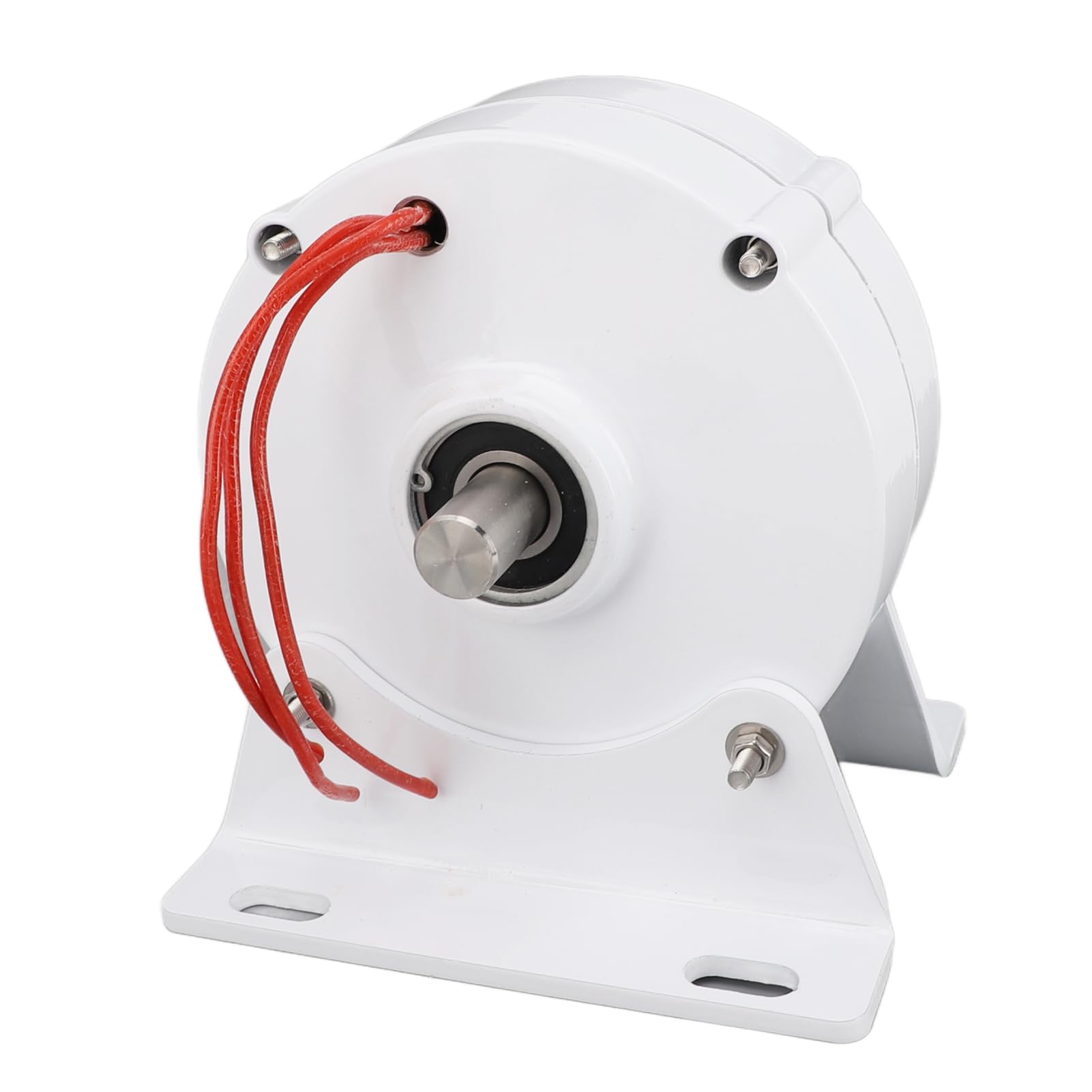 HEEPDD Generatore di Magneti per Turbine Eoliche Alternatore Design Sincrono a Doppio Albero con Base in Lega di Alluminio per Turbine Eoliche per Uso Domestico 24 V Trifase Permanente Nan (100W)