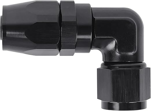 EVIL ENERGY 10AN Hose End Fitting 90 Degree Swivel Low Profile Forged Aluminum for CPE Braided Line