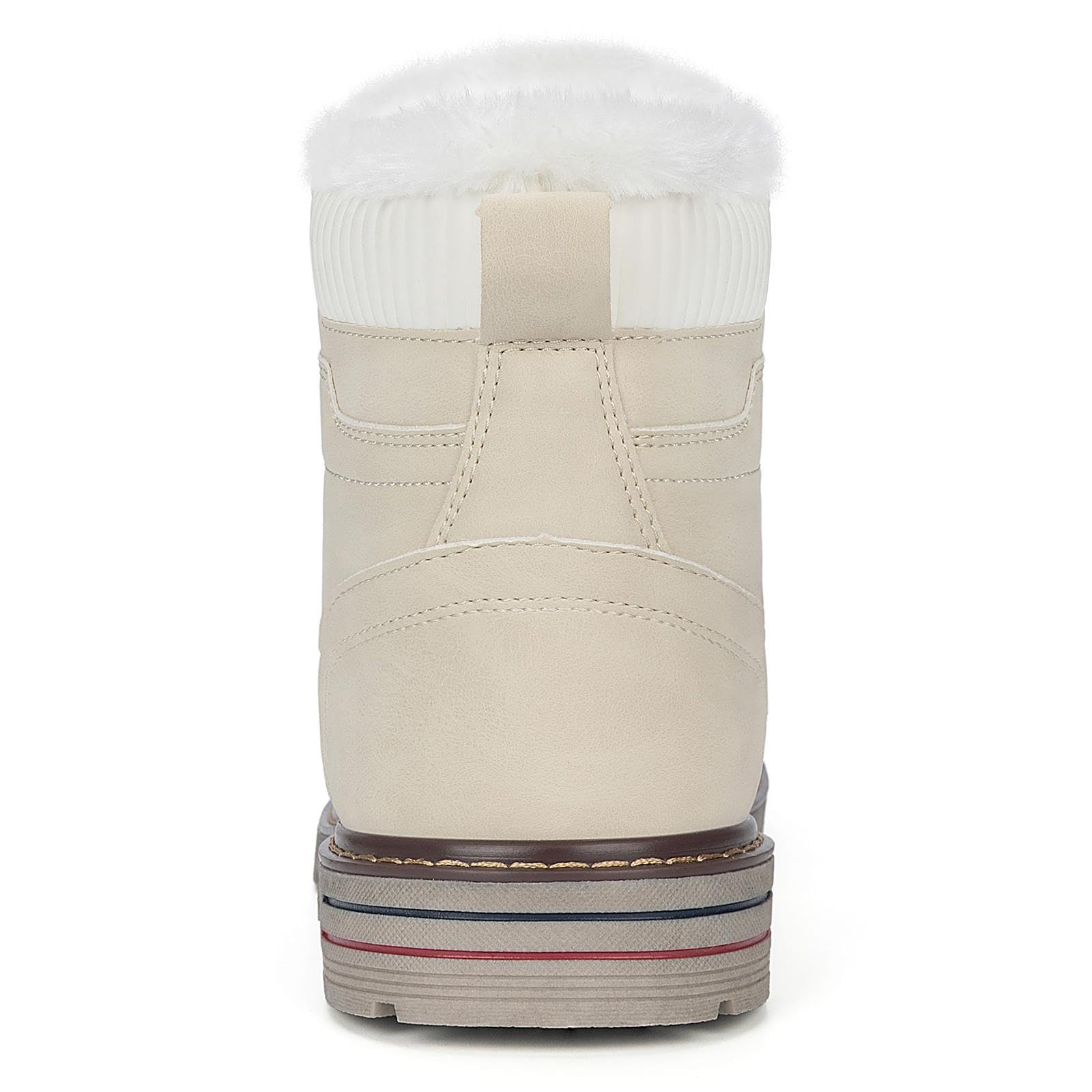 Mishansha Scarpe Uomo Stivaletti da Trekking Eleganti Scarpe da Ginnastica Stivali da Escursionismo Invernali Impermeabile Outdoor