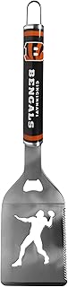 NFL Cincinnati Bengals Steel BBQ Spatula, One Size, Team Colors