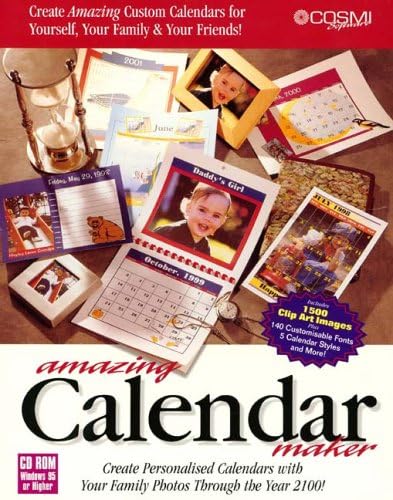 Amazing Calendar Maker : Amazon.de: Software
