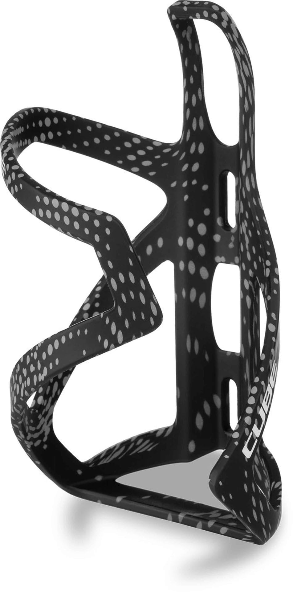 Cube HPP Side-Loading Cycling Bottle Cage - Matt Black Matrix, Right Sided Loading/Bicycle Cycle Biking Bike Riding Ride Mountain MTB Road Bottle Bidon Vessel Flask Holder Mount Lightweight Part